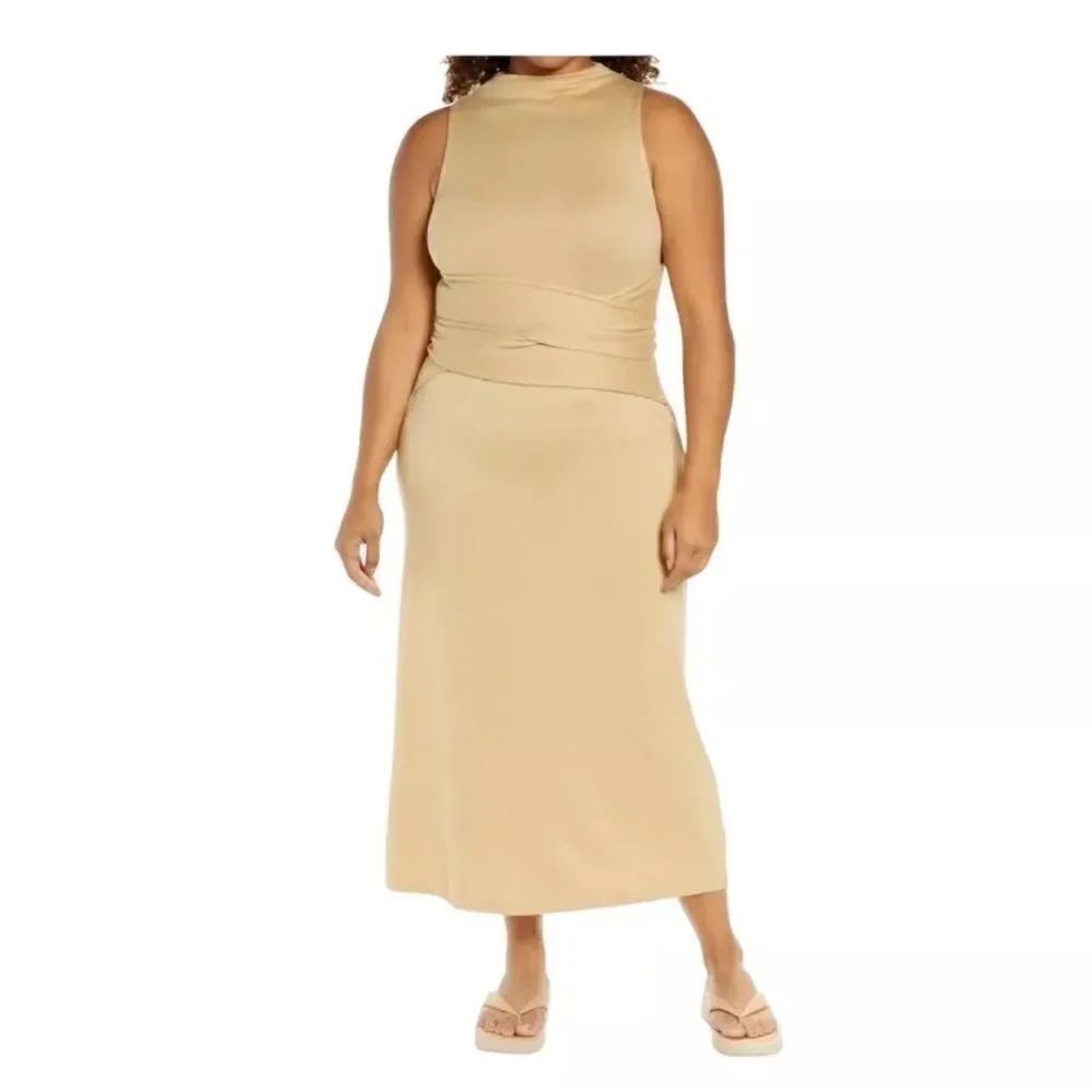 VINCE Sleeveless Wrap Waist Maxi Dress *NEW*